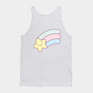 A cute shooting star falling Tank Top